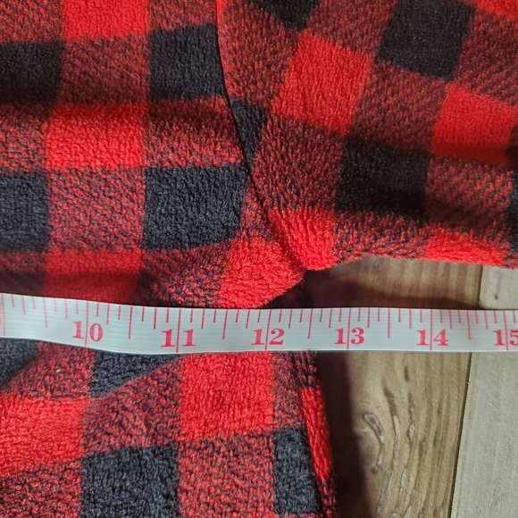 Daysu Micro Fleece Baby Sleep Sack with Long Sleeves Size Medium Buffalo Plaid - Picture 15 of 16